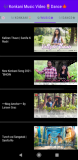 Konkani Music Video Screen 2