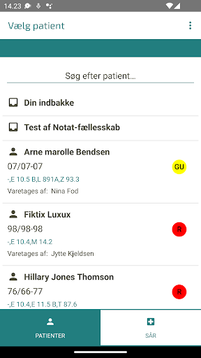 Android application pleje.net screenshort