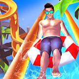 Water Slide Summer Splash - Water Park Simulator icon