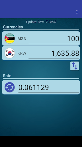 KRW Won x Mozambique Metical Screen 2