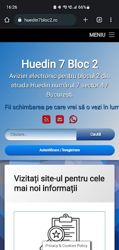 Android application Huedin 7 bloc 2 screenshort