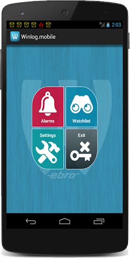 Winlog Mobile Screen 3