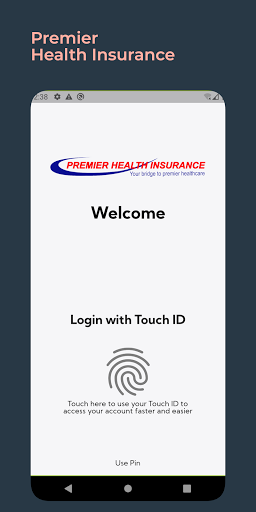 Android application Premier Health screenshort