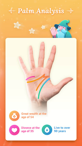 Palm Secret - Aging&Cartoon Screen 3