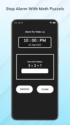 Math Password Alarm Clockのおすすめ画像2