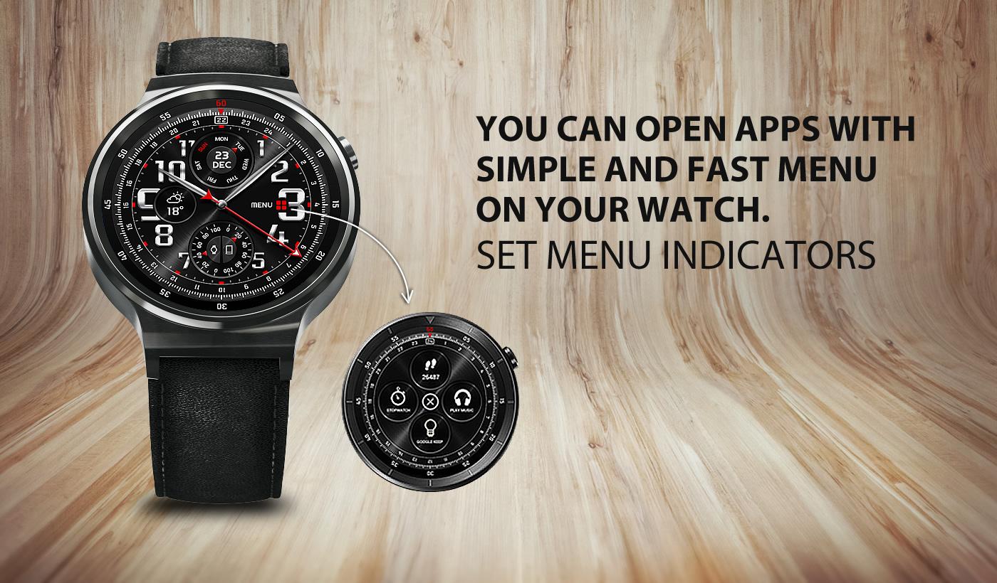 Android application Rolling Watch Face screenshort