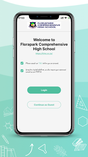 Android application Florapark High School screenshort