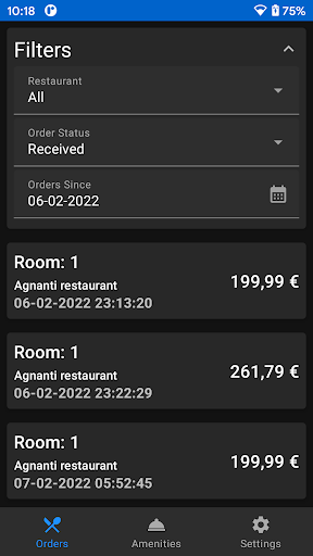 HotelUp Admin Screen 2