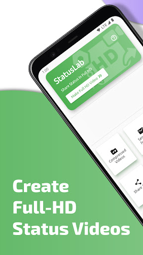 Android application StatusLab : HD Status Maker screenshort