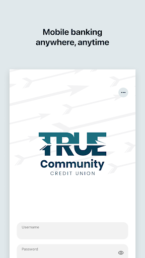 Android application TRUE Community Digital Banking screenshort