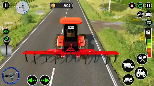 Tractor Games -Tractor Driving