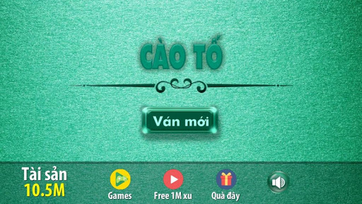 Android application Liêng - Cào Tố screenshort