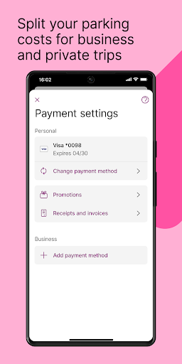 Screenshot of EasyPark - Parking made easy