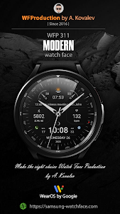 WFP 311 Modern watch face Unknown