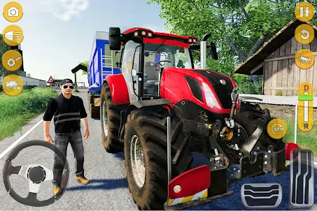 русский трактор игра 3д