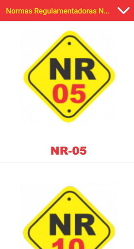Normas Regulamentadoras NRs Screen 2