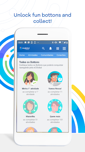 Android application ecglobal screenshort