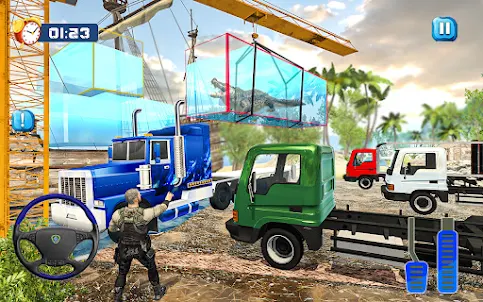 Sea Animals Truck Driving Game