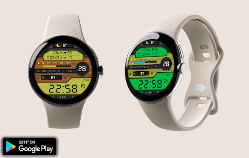 Digital Sport 3 Watchface Wear