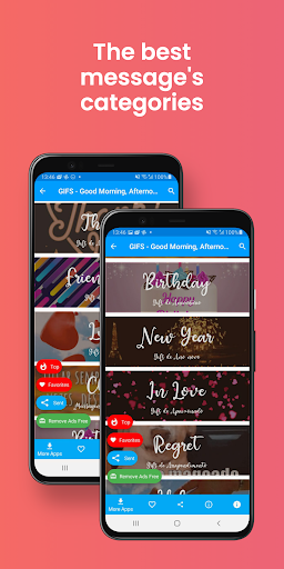 Android application Good Morning, Afternoon, Night screenshort