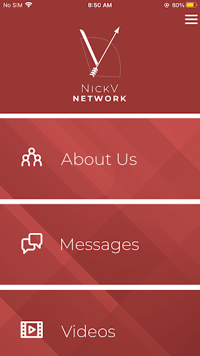Android application NickV Network screenshort