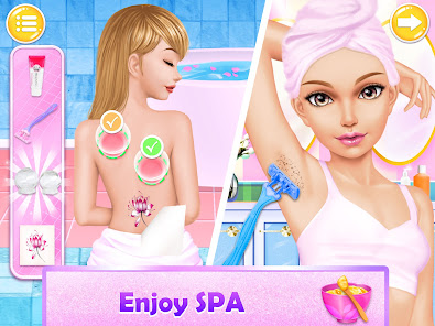 Captura de Pantalla 9 Makeup Salon Games for Girls android