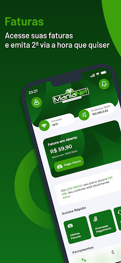 Android application ManiaNet screenshort