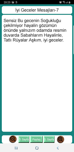 İyi Geceler Mesajları Screen 3