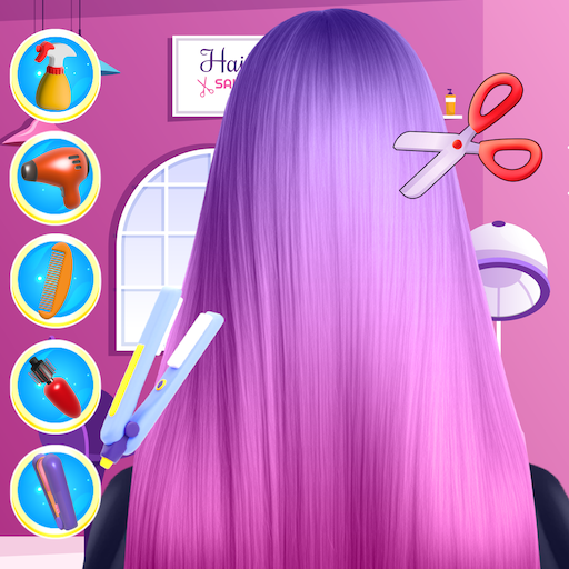 Little Princess Braided Hairs  Icon