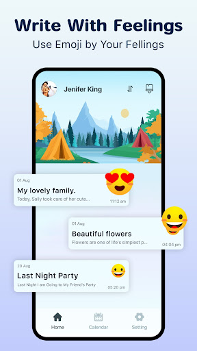 Android application My Diary - Daily Journal App screenshort