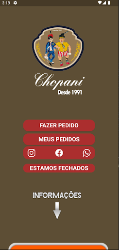 Android application Chopani screenshort