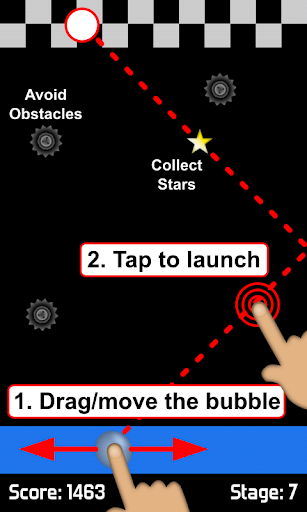 Android application Bubble Pilot screenshort
