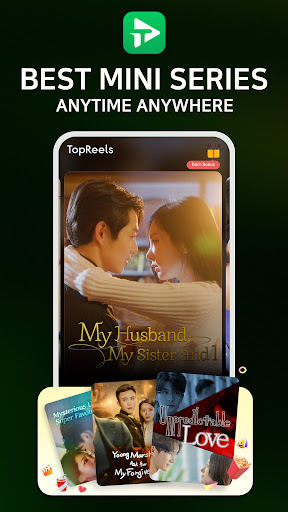 Android application TopReels screenshort