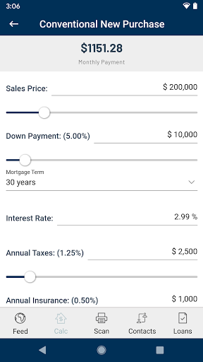 Advantage Home Loan App Screen 3