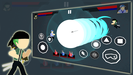 Superhero Warriors - Stickman Screen 2
