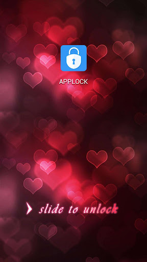 AppLock Theme I Love You Screen 3