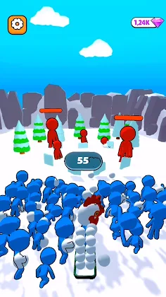 Snowball Neighborhood Fight - Screenshot 2
