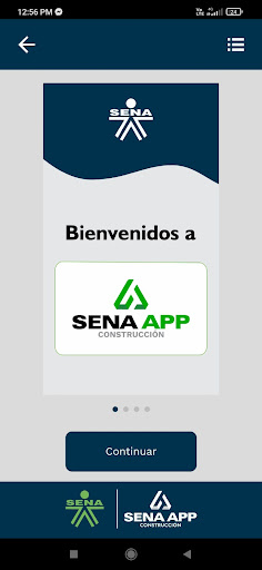 Android application SENA APP Construcción screenshort
