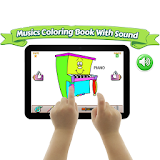 Coloring Book Music with Sound icon