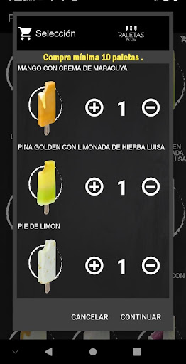 Paletas Factory Screen 3