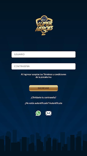 Android application Superheroes 2 screenshort