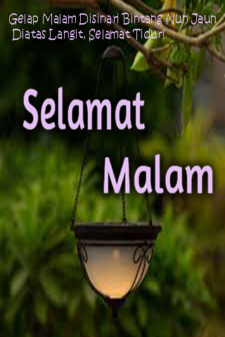 Kad Ucapan Selamat Malam