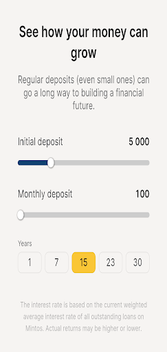 Mintos Loan Benefit Invite Screen 3