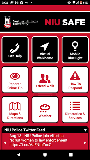 Android application NIU Safe screenshort