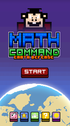 Math Command EARTH DEFENSE - Screenshot 1