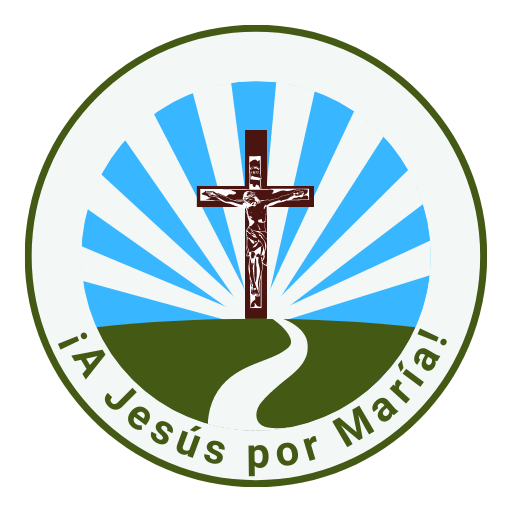 A Jesús por María logo