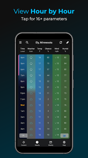 Digital Sky: Weather & Radar Screenshot 4 - AppWisp.com