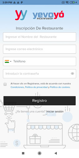 Yevoyo Partners Screen 2