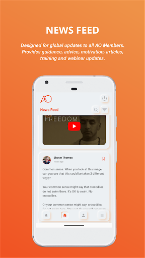 Android application Accelerators Organization screenshort