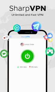 SharpVPN - Fast & Secure VPN